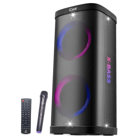 iGear X-Bass 100 Portable Bluetooth Party Speaker 100W