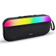 iGear Pulse 10W Mega Bass Speaker with RGB Lights - Black